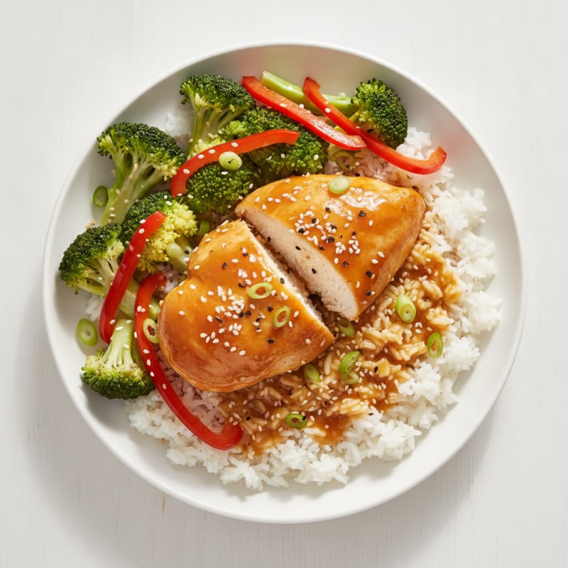 Baked Orange Glazed Chicken