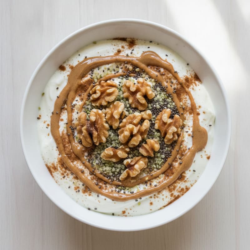 Keto Vanilla Yogurt Power Bowl