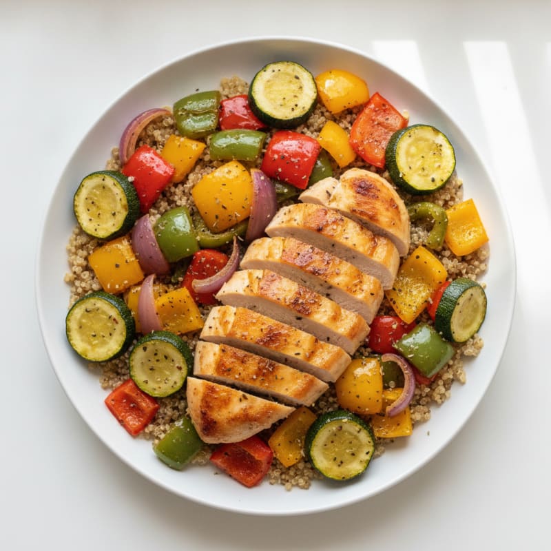 Sheet Pan Chicken and Roasted Vegetables
