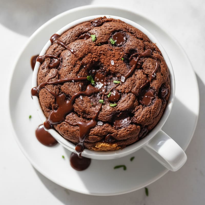 Decadent Chocolate Protein Mug Cake