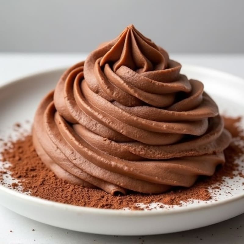 Chocolate Protein Mousse with Silken Tofu and Peanut Butter