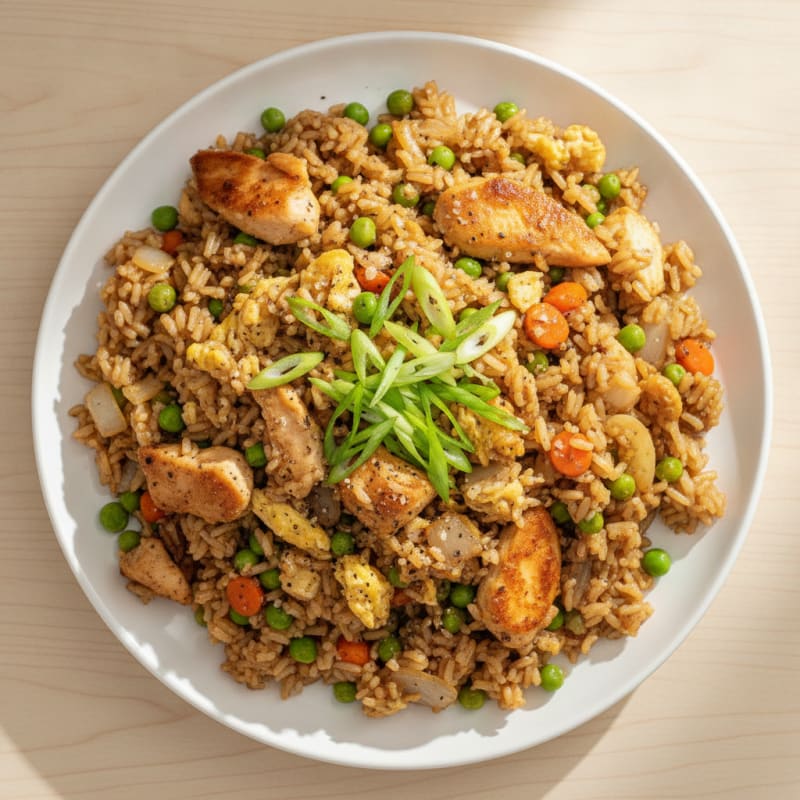 Chicken Fried Rice Skillet