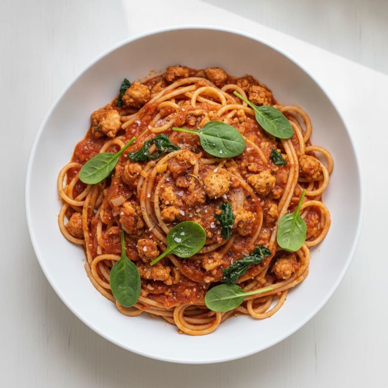 Classic Spaghetti with Marinara Sauce