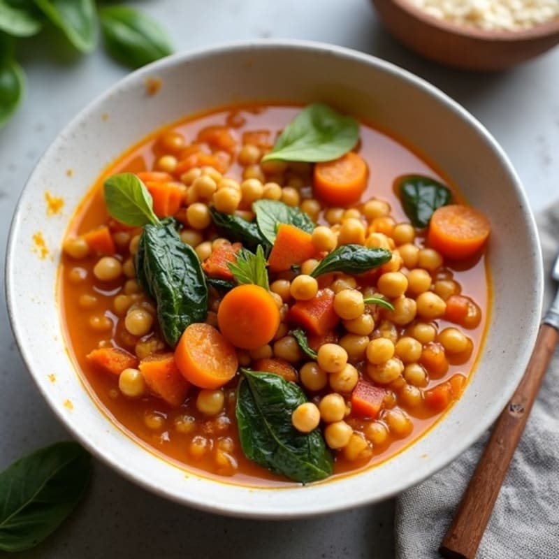Creamy Spiced Red Lentil Stew