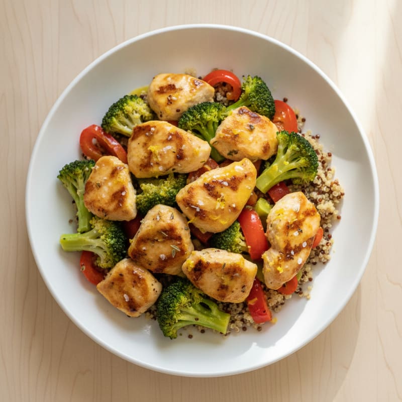 Lemon Herb Chicken and Veggies