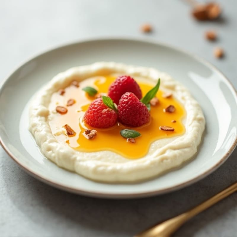 Protein-Packed Vanilla Bean Greek Yogurt Custard