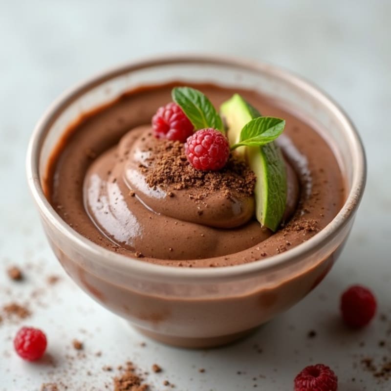 Silky Avocado Chocolate Mousse