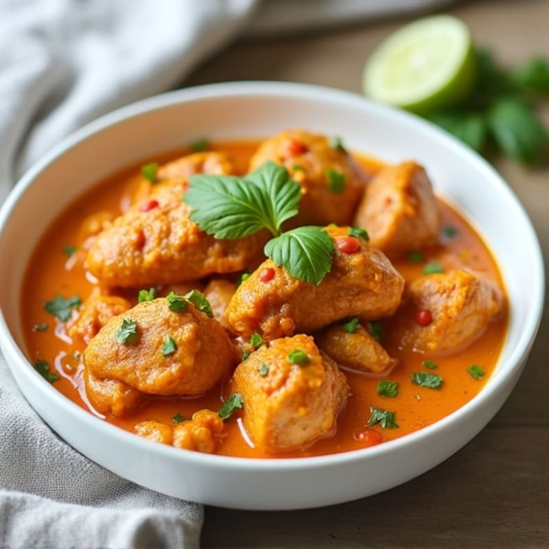 Creamy Coconut-Spiced Butter Chicken