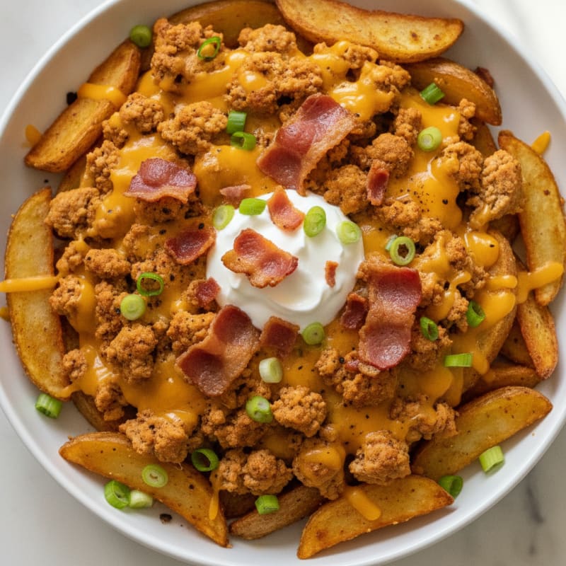 Loaded Bacon Cheese Fries