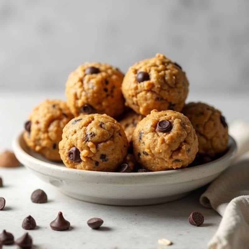 Protein-Packed Chickpea Cookie Dough Bites
