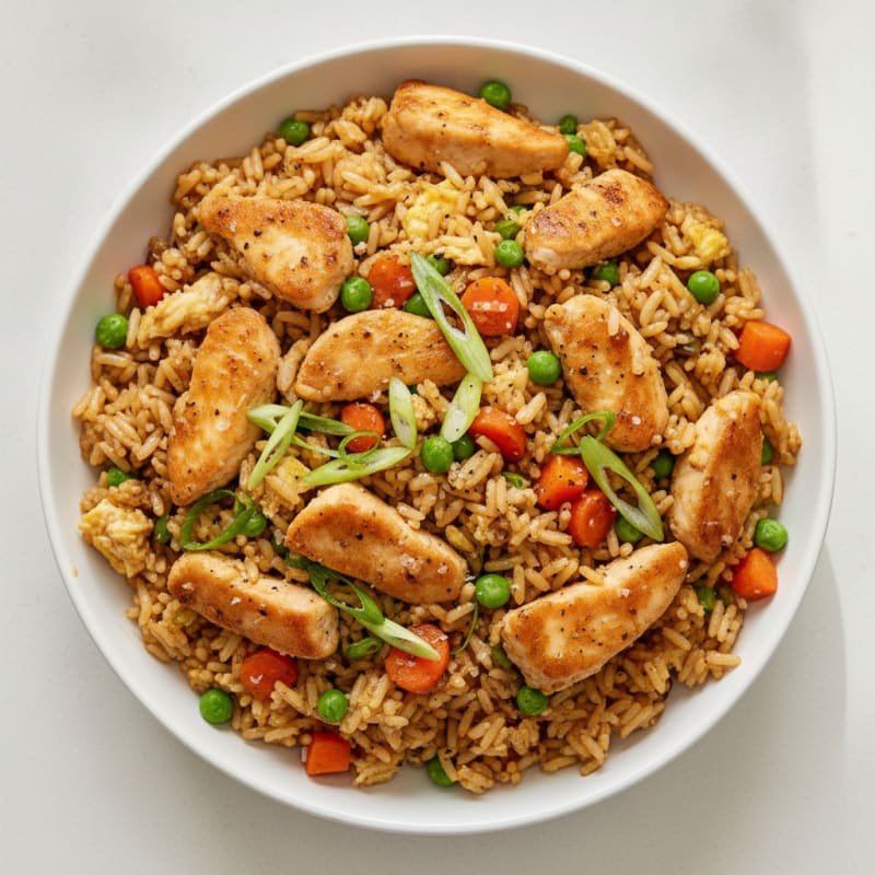Chicken Fried Rice with Vegetables