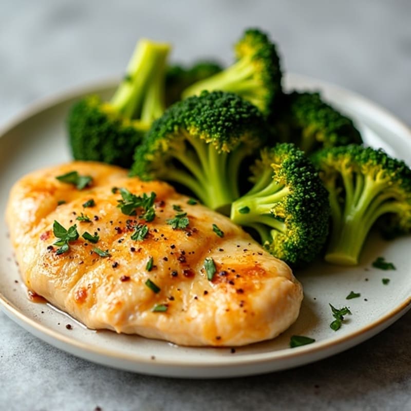 Sheet Pan Lemon Garlic Chicken and Broccoli