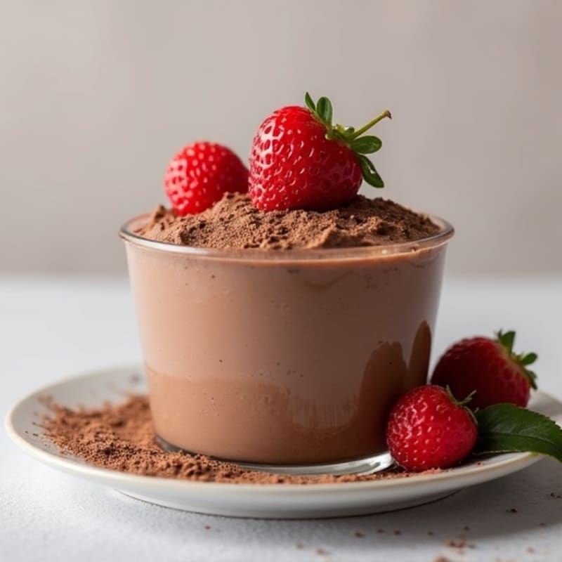 Silky Chocolate Protein Mousse