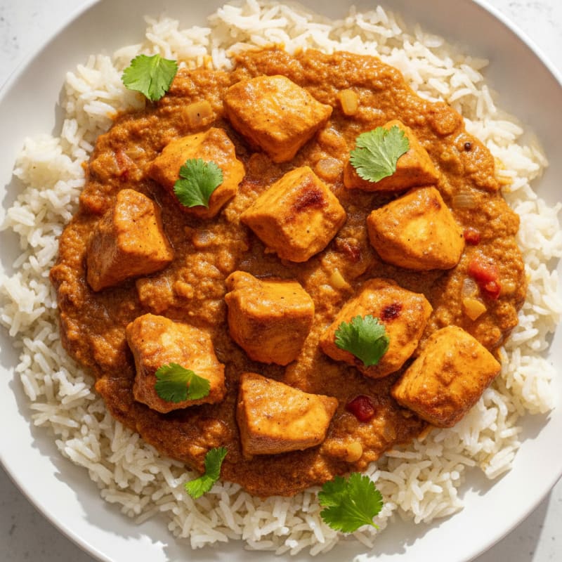 Chicken Tikka Masala with Basmati Rice