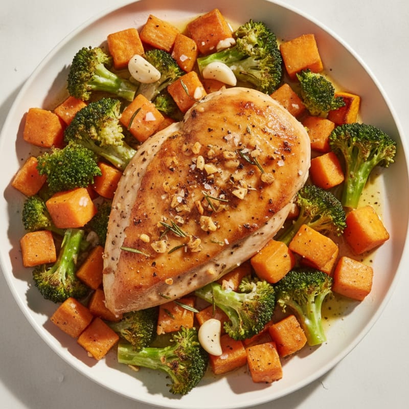 Garlic Herb Roasted Chicken