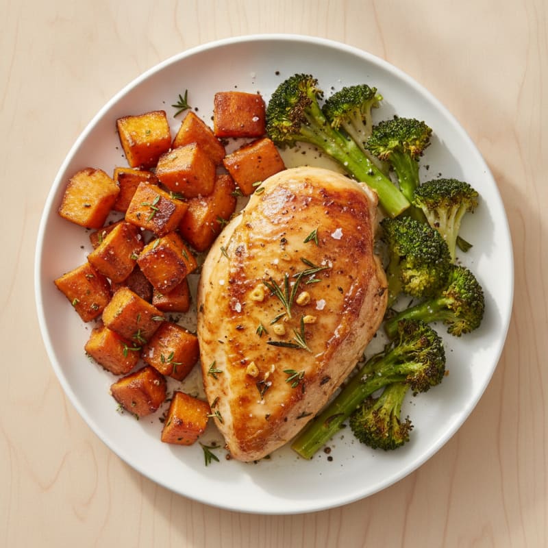 Garlic Herb Roasted Chicken