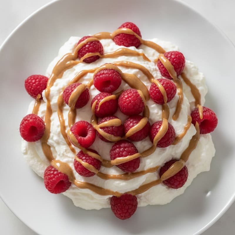 Silky Greek Yogurt Protein Mousse with Berries