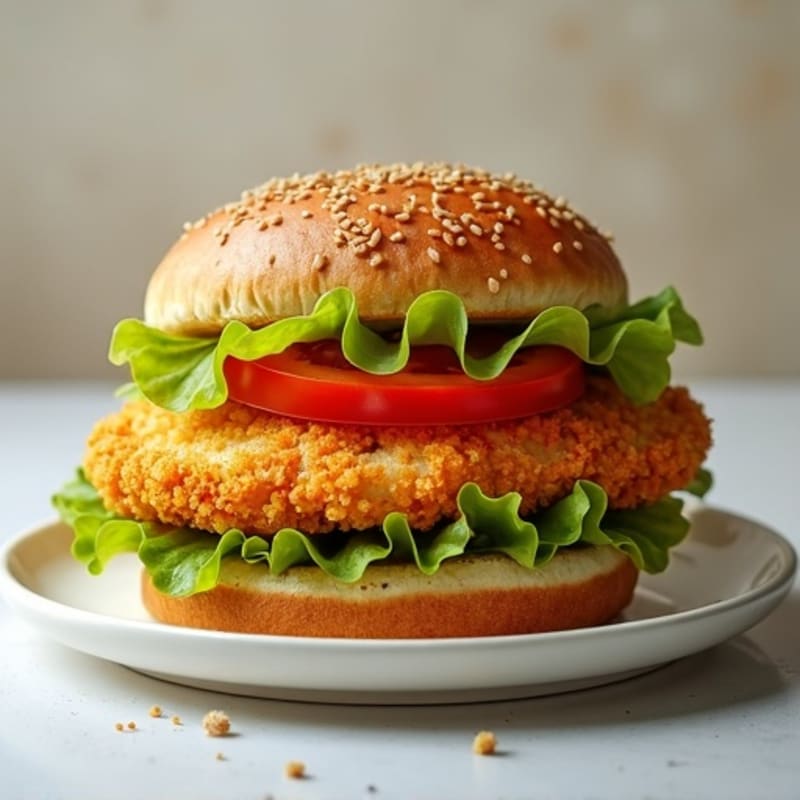 Crispy Air-Fried Chicken Sandwich