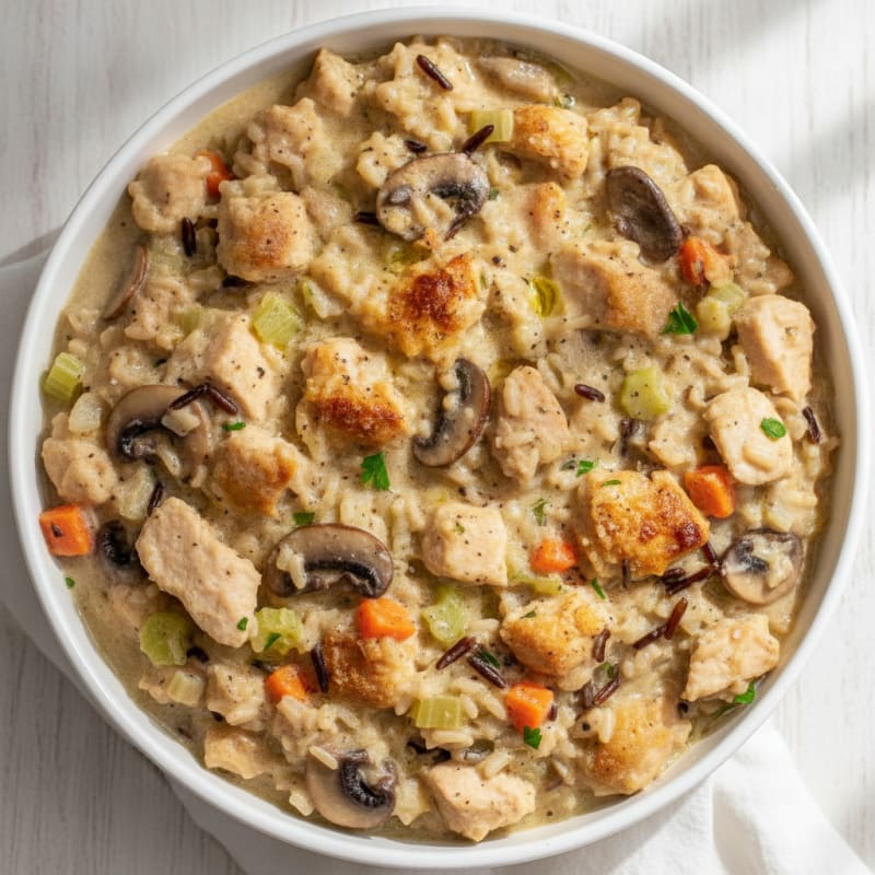 Chicken and Wild Rice Hotdish
