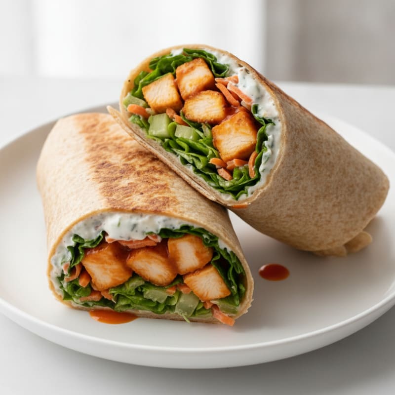 Buffalo Ranch Chicken Wrap