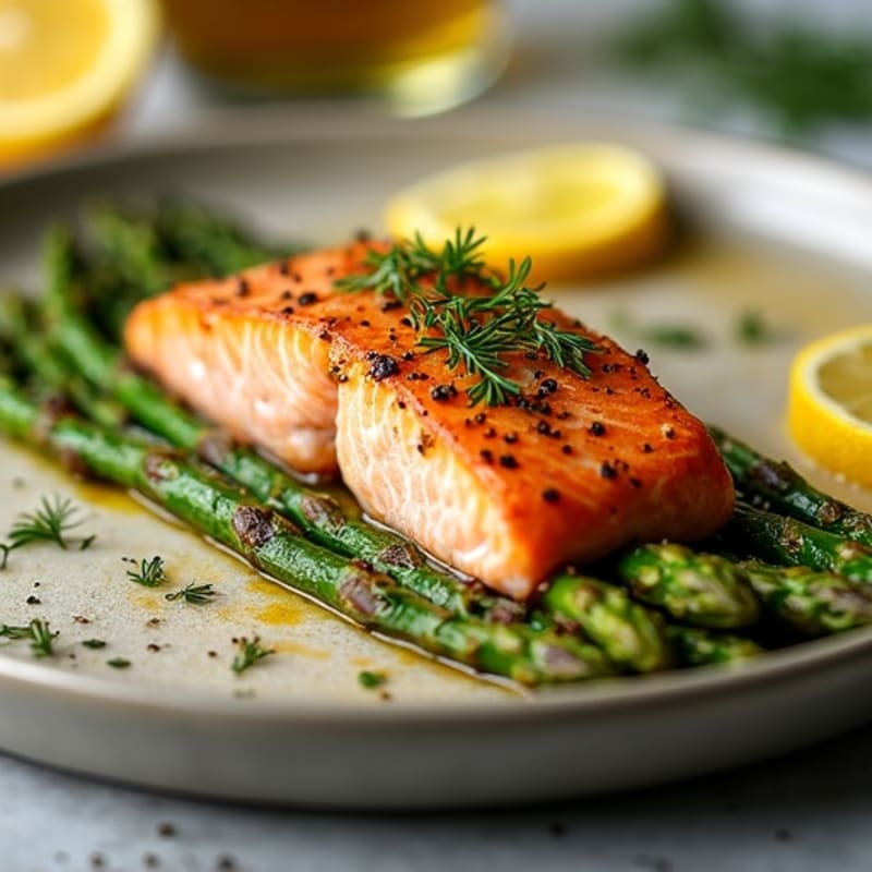 15-Minute Sheet Pan Lemon Herb Salmon