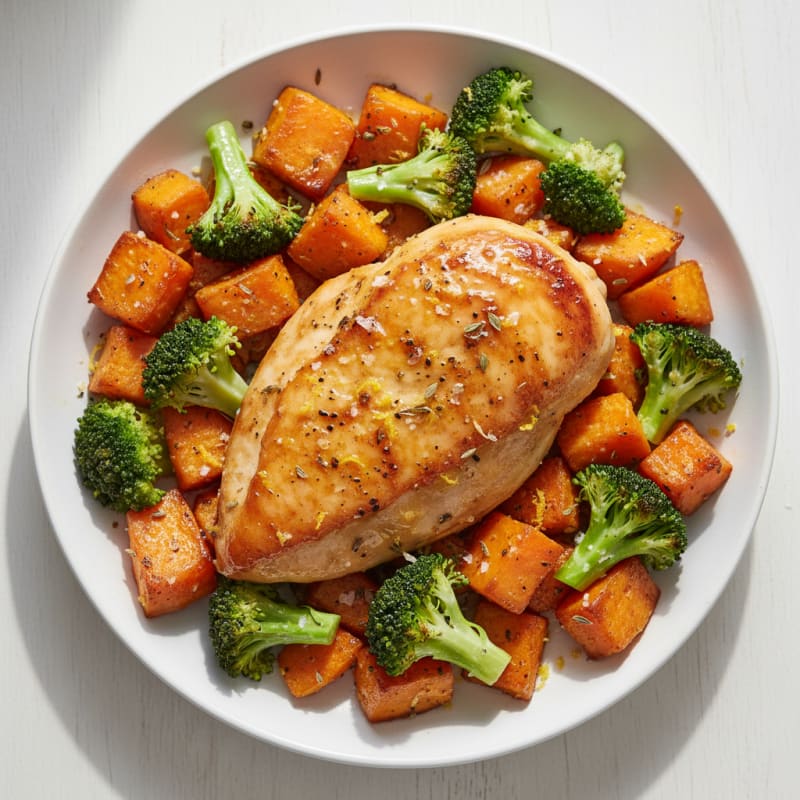 Zesty Lemon Herb Roasted Chicken