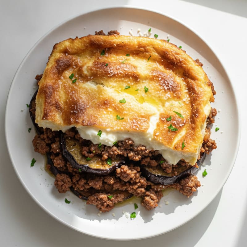 Classic Greek Moussaka Bake