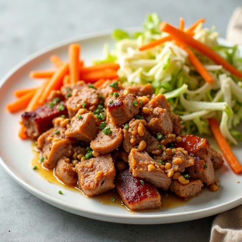 Citrus-Garlic Pulled Pork with Fresh Slaw