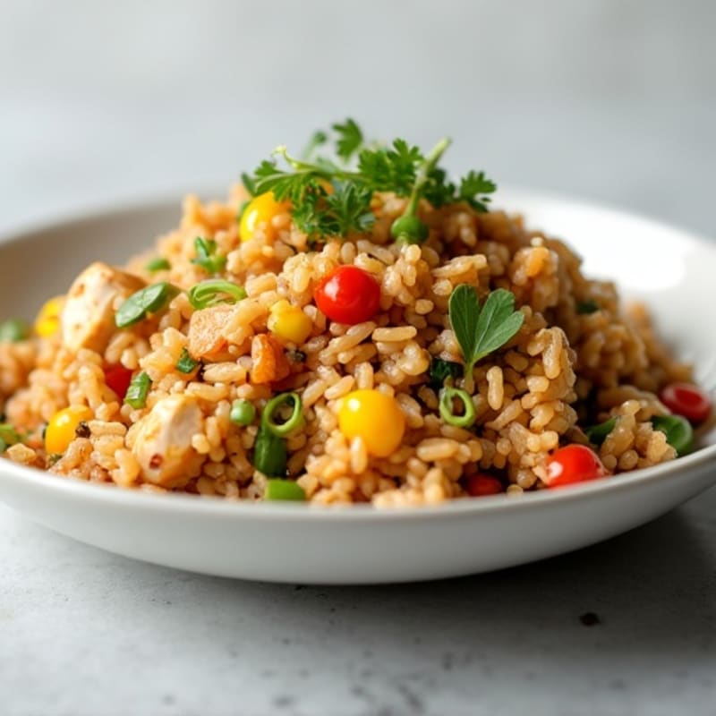 Healthy Chicken Fried Rice
