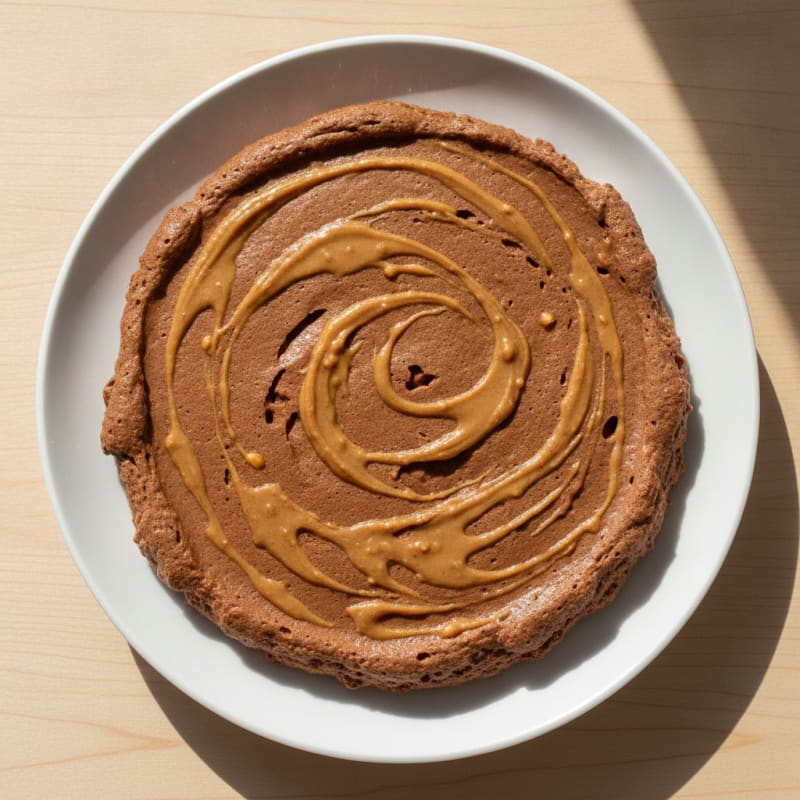 Silky Chocolate Protein Pudding with Peanut Butter Swirl