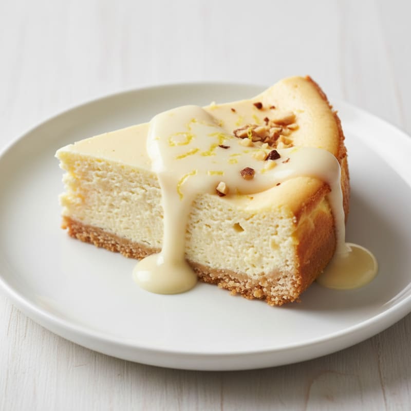 Creamy Greek Yogurt Protein Cheesecake