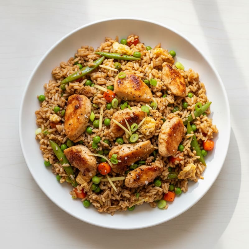 Chicken and Vegetable Fried Rice