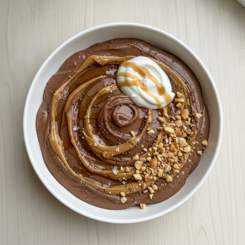 Chocolate Peanut Butter Protein Pudding