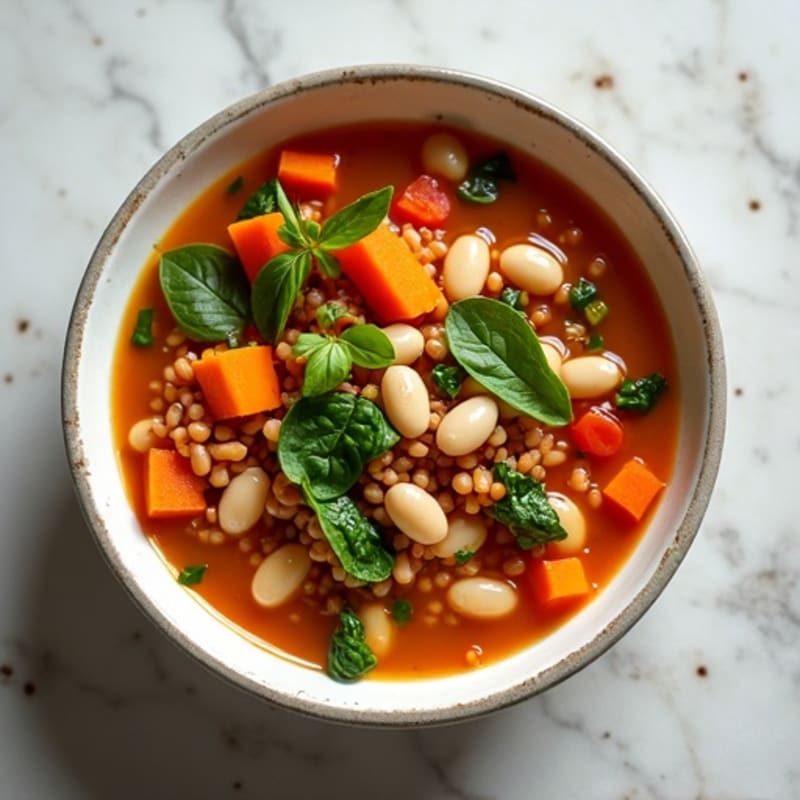 Hearty Lentil Vegetable Soup
