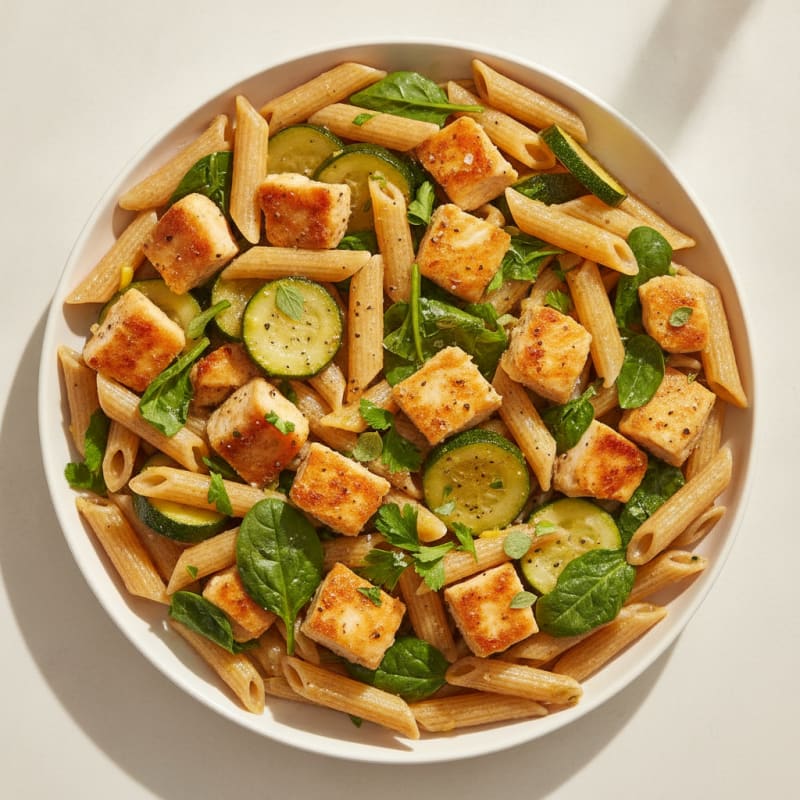 Chicken and Pasta Skillet with Herbs