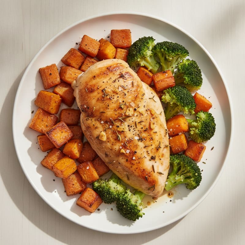 Garlic Herb Roasted Chicken