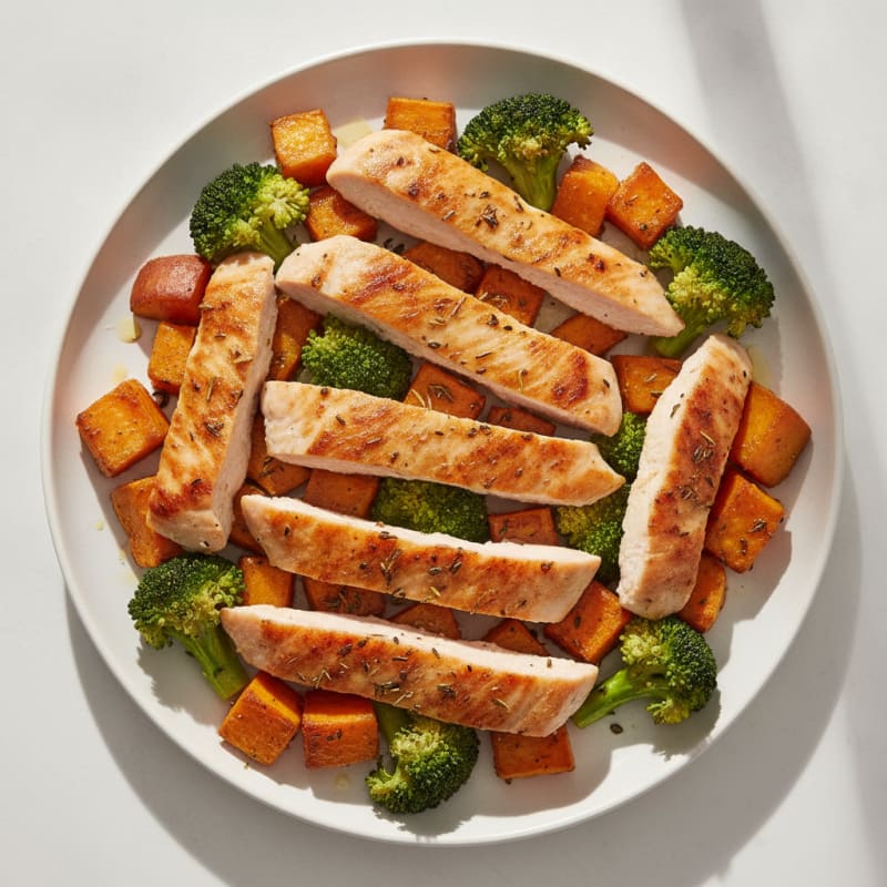 Herb-Roasted Turkey Breast Stripes