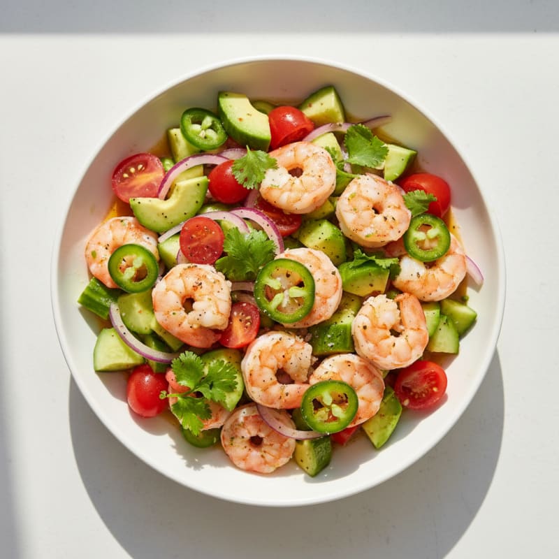 Zesty Chili-Lime Shrimp Ceviche