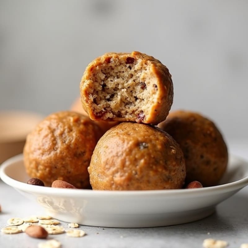 No-Bake Almond Butter Protein Bites