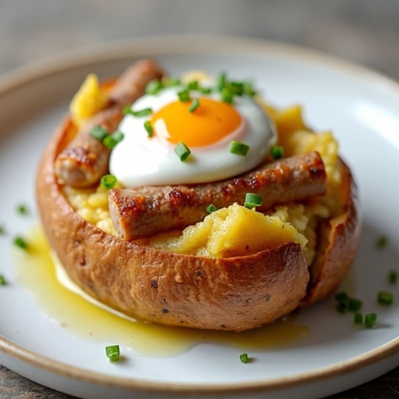 Protein-Packed Crispy Potato Boats with Greek Yogurt