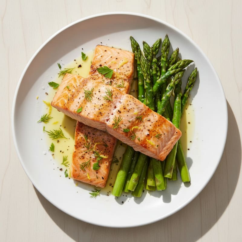 Lemon Herb Grilled Salmon