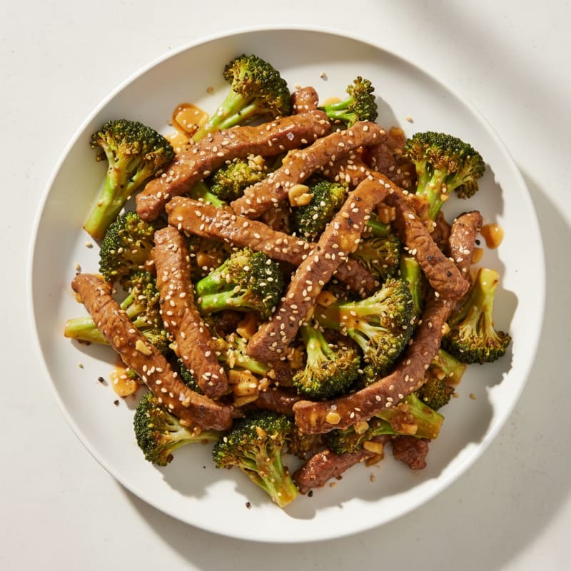 Tender Sesame Beef and Broccoli Stir-Fry
