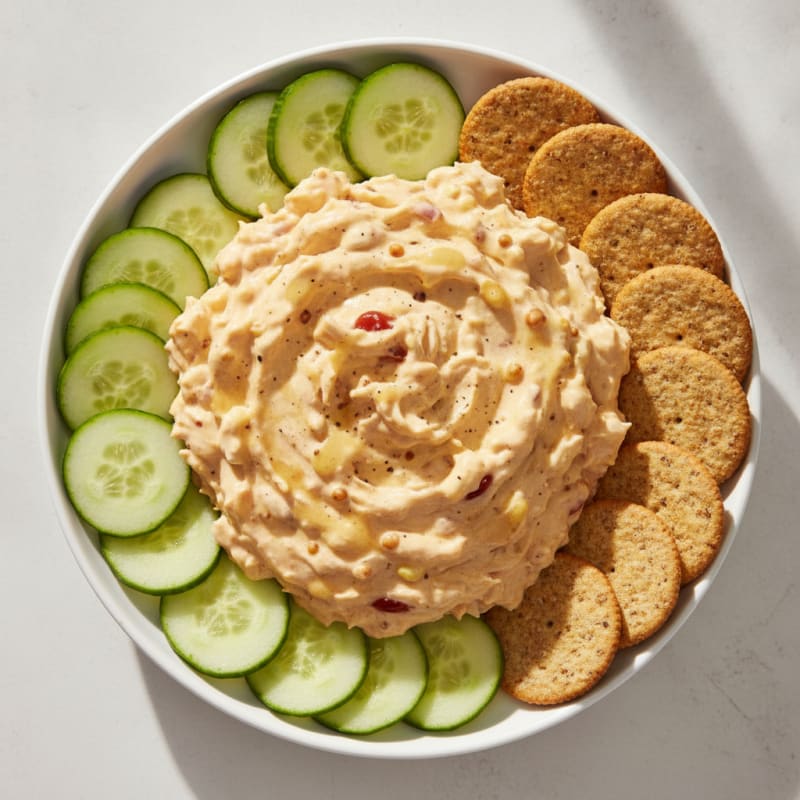 Tangy Cream Cheese Chicken Dip