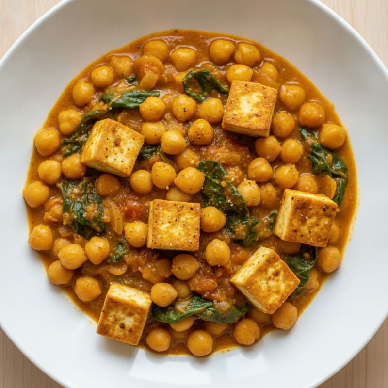 Hearty Chickpea and Vegetable Curry