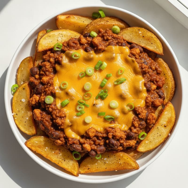 Loaded Chili Cheese Fries