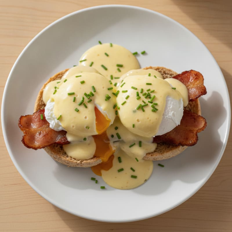 Classic Eggs Benedict with Hollandaise