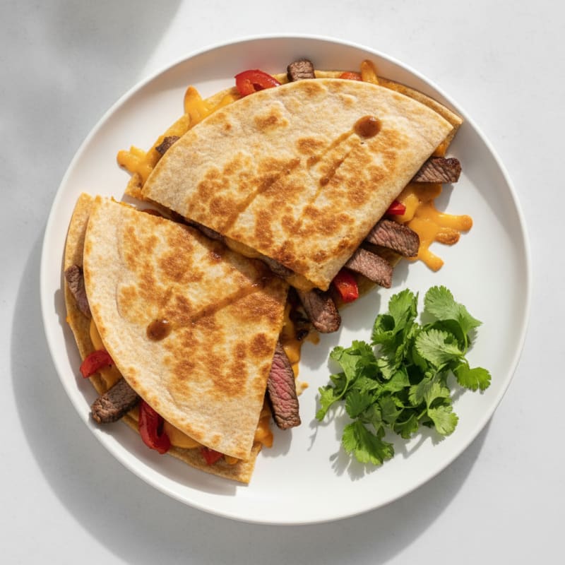 Pan-Seared Steak Quesadillas