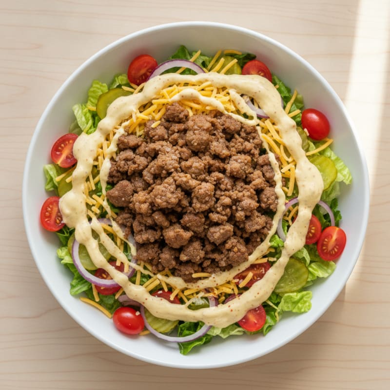 Big Mac Protein Bowl