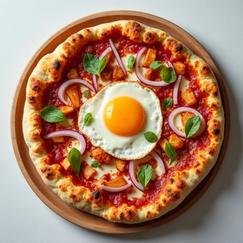 High-Protein BBQ Chicken Pizza