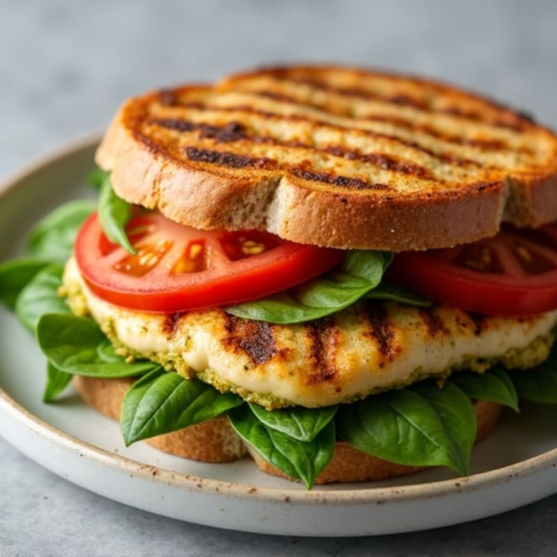 Grilled Pesto Chicken Sandwich